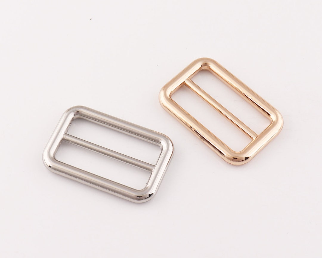Rectangular Adjuster Buckle Metal Slide Buckle Adjuster Strap Etsy