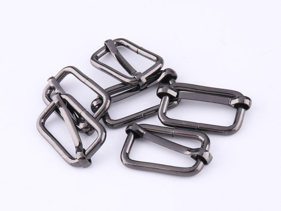 Buy Slider Buckle Small Strap Belt Buckle Adjuster Buckle Overalls Strap  Slider Webbing Buckle Black 20mm 30pcs Online in India 