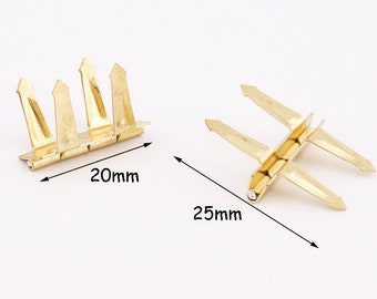 10pcs Gold Hinges butterfly hinges metal box hinges jewelry box hinge Box hinge Box Making hardware