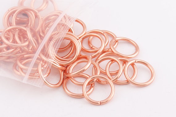 1/2inch(13mm) inner Rose gold o rings Small o-Rings buckles Jewelry Making  Jump Ring for Sewing Straps Purse Rings Strap Rings