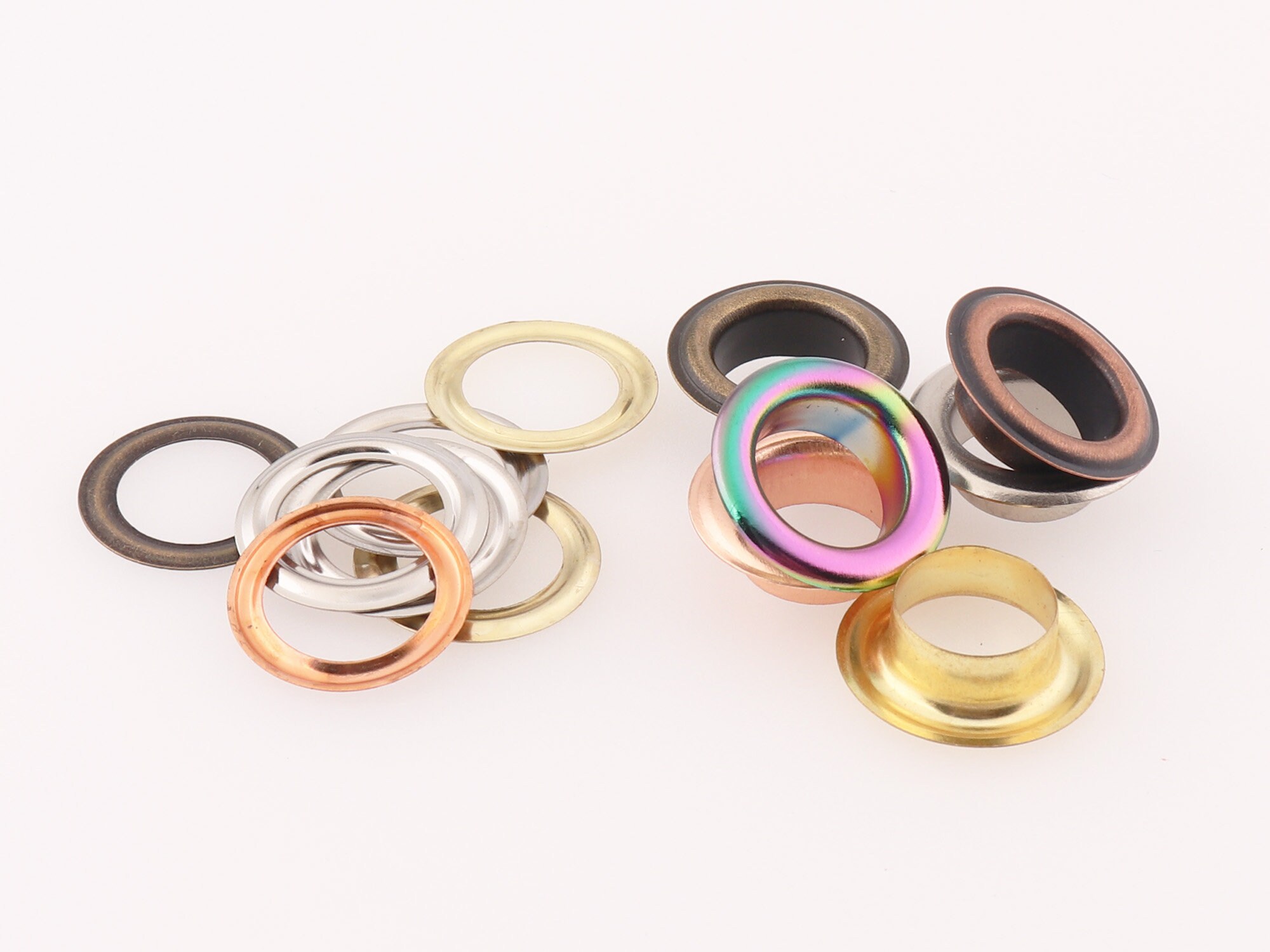 Eyelets Grommets Brass Grommet Eyelet With Washer Rivet Studs Etsy UK