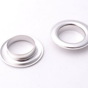 10set 35mm Silver Eyelet Metal eyelets grommet large eyelets Eyelet Grommets with washers