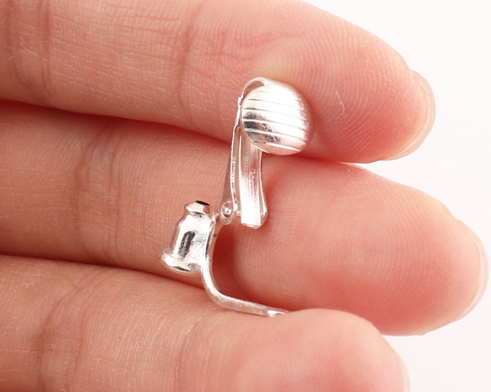 Clip on Earring Earring Clip Converter Non Pierced Clip Etsy