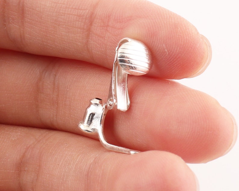 Clip on Earring Earring Clip Converter Non Pierced Clip Etsy UK