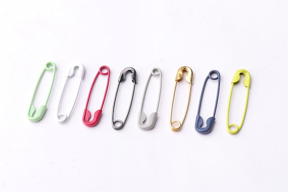 Mini Mixed Colorful Safety Pins – Inlovearts