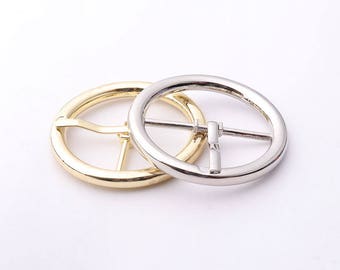 Hebilla de cinturón de punta simple 40mm centro barra hebillas correa ajustador hebilla hebilla hebilla de metal hebilla de metal