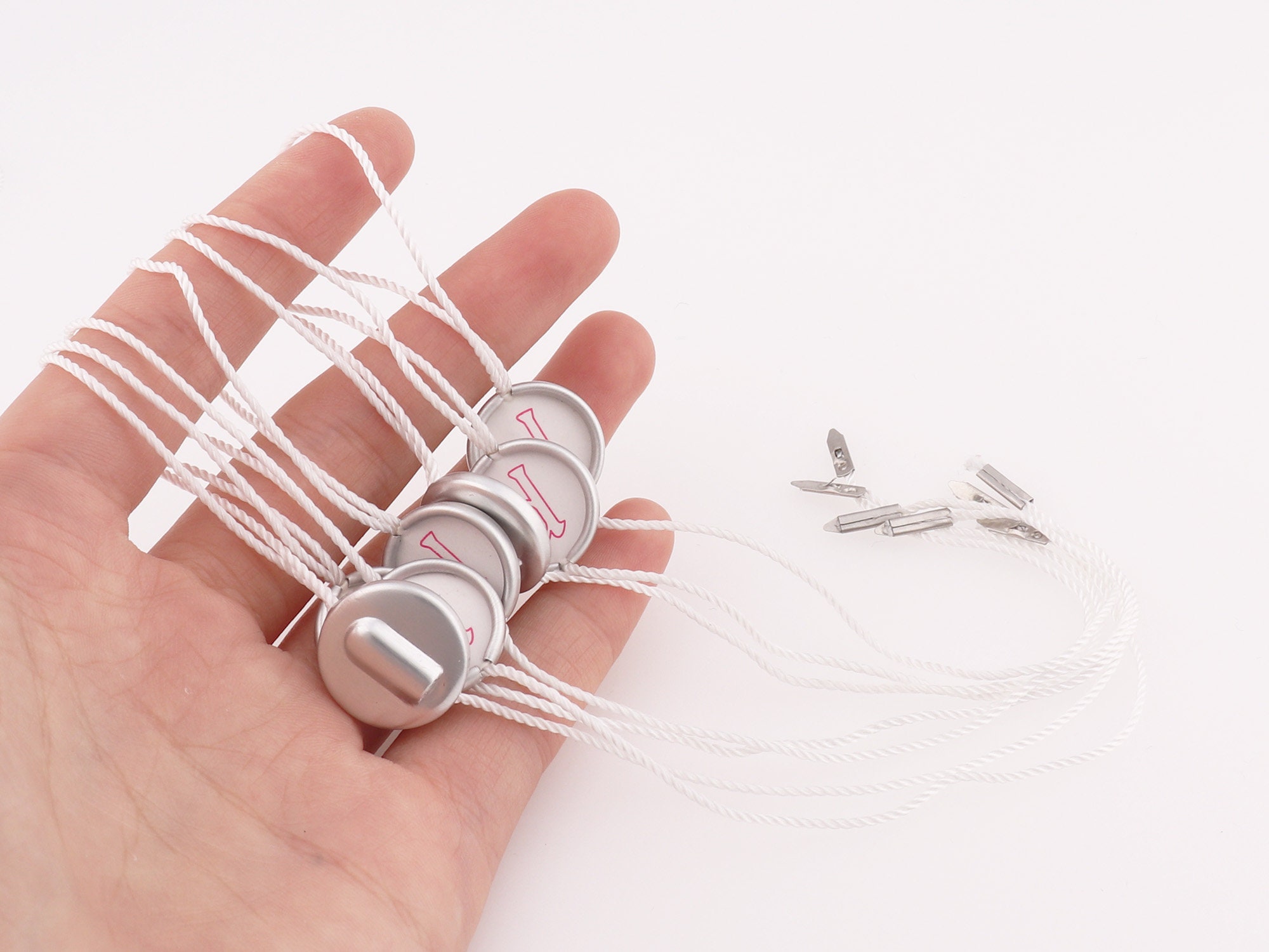 Rope Fastener Hang Tag String Tag Lock Fasteners String with Etsy