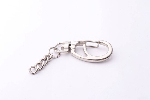 130 Pz Moschettone Portachiavi Con Anelli Portachiavi, Gancio Girevole Portachiavio Con Chiusura A Chiave Rotante Per Artigianato Fai Da Te(65 Gancio - Foto 14