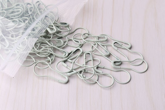100pcs Safety Pins Coiless Safety Pins Bulb Safety Pins Pear