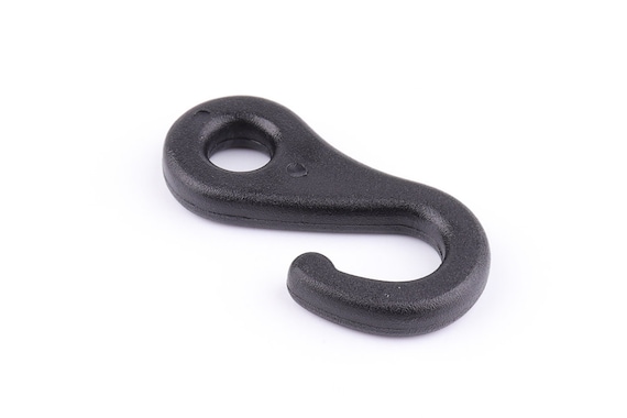 10pcs Strap Snap Hook Plastic Hooks Plastic Clasp Webbing Hook Pet Collar  Buckle Hardware Laynard Clips for Backpack Bags Strap 