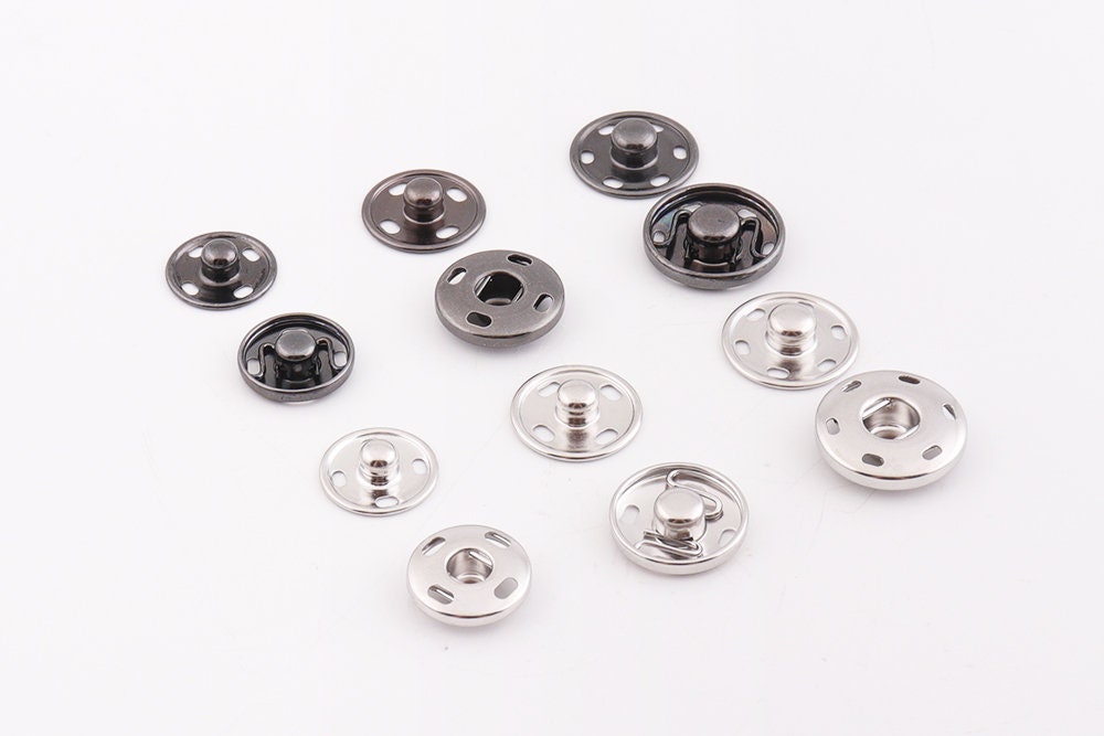 Mini 6mm Flat Snap Button Fasteners for Purse Button for 
