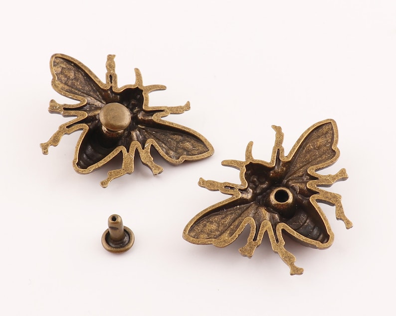 Bronze Rivets Butterfly Rivet Pet Rivet Decorative Rivets Etsy
