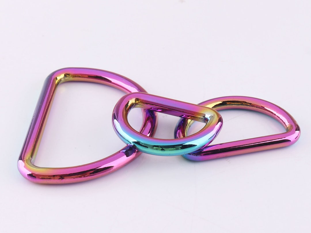 Rainbow D Ring Buckle Strap Buckle Rings Bag Ring Purse Ring Etsy