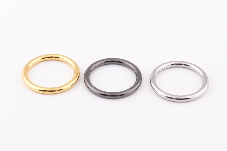 O Ring Buckle 11/8inch30mm Belt O Ring Round Etsy