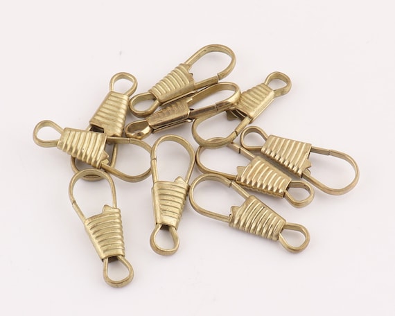 30pcs Bronze Lanyard Snap Clip Hooks 24mm9mm Lanyard Clips Lanyard Snap  Hooks Jewelry Clasp -  Canada