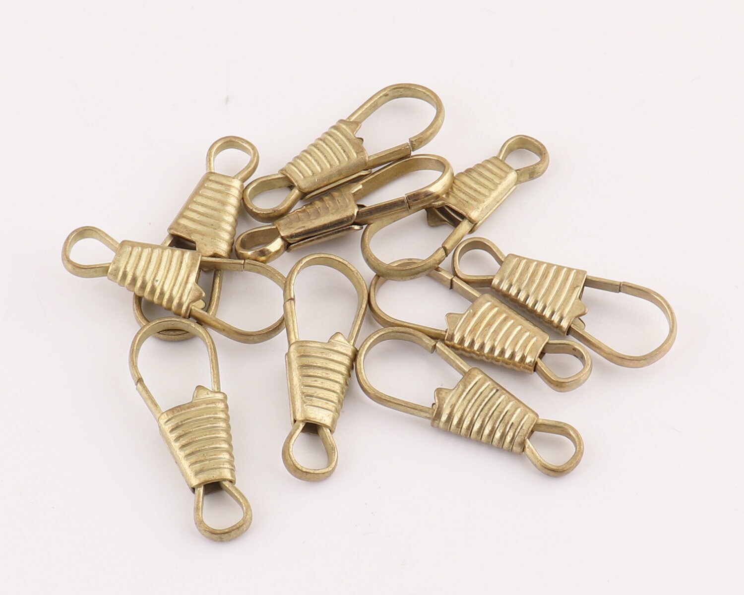 Keychain With Clip Gold Key Chain Supplies Swivel Clasp Snap Clip