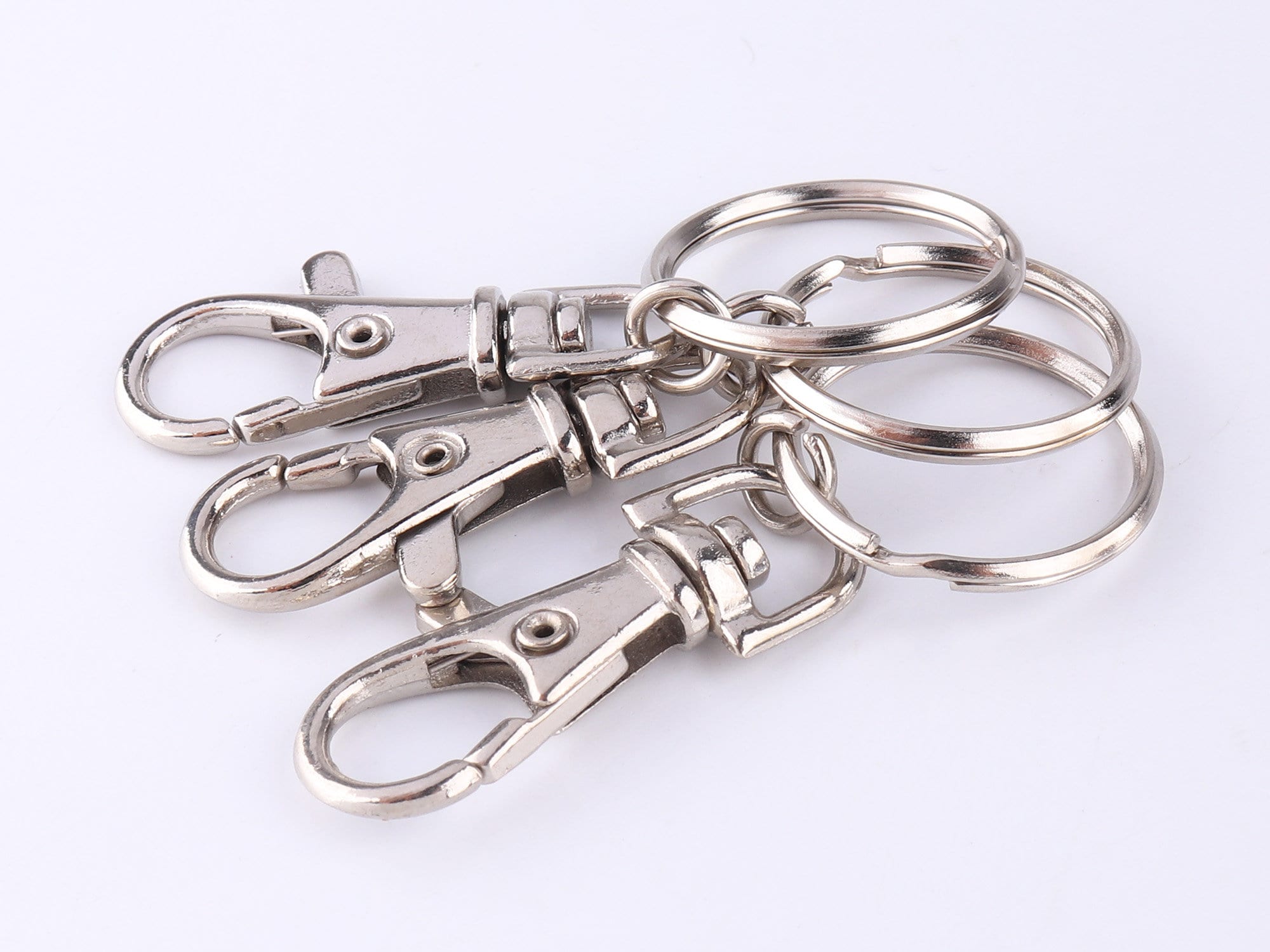 25PCS Jewelry Repair Kit Keychain Lobster Clasp Lobster Clasp Connector