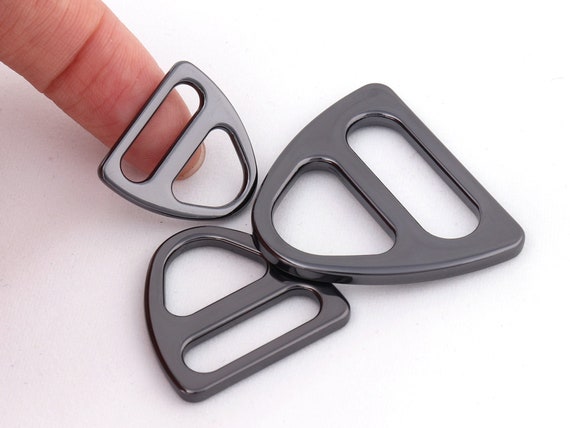 Triangle Double Rings,Slot and Hole Loop Buckle,2016mm Triangle Rings buckle,Adjuster Buckles,Metal Purse Buckles for pursebagdiy making
