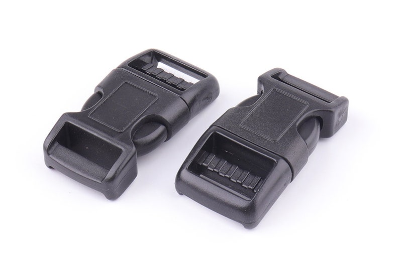 19mm black side release buckle Plastic buckle belt buckle Plastic snap buckles Dog Collar Strap Webbing Release buckle 34