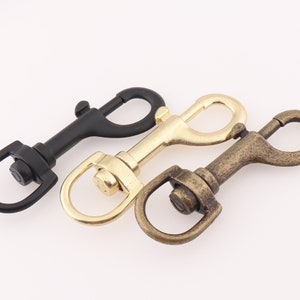 45.5x12mm Trigger Snap Hooks / Purse Hook / Key Hook/swivel Hook 4pcs A  Pack Pick Color 