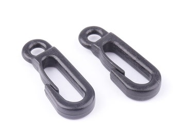 10pcs Plastic Snap Hook Plastic clasp webbing hook Pet collar buckle plastic hardware Laynard clips Push Gate Snap Hook
