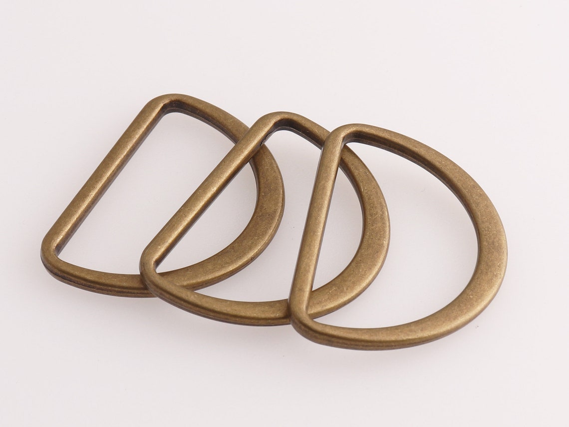 Flat Dring D Ring Buckles Purse D Rings Metal D Ring Purse Etsy