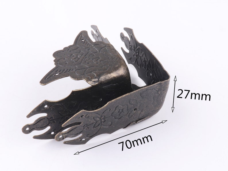 Corner Protectors Metal Corners Decorative Corners Wooden Etsy