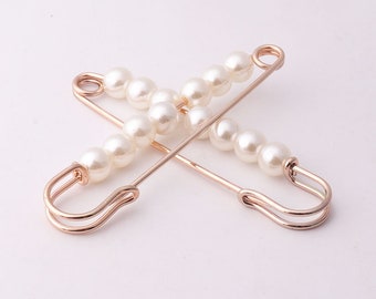 4pcs Light gold Kilt Pins Broochs 70mm Safety Pins Bar Pins charm brooch Safety Broochs