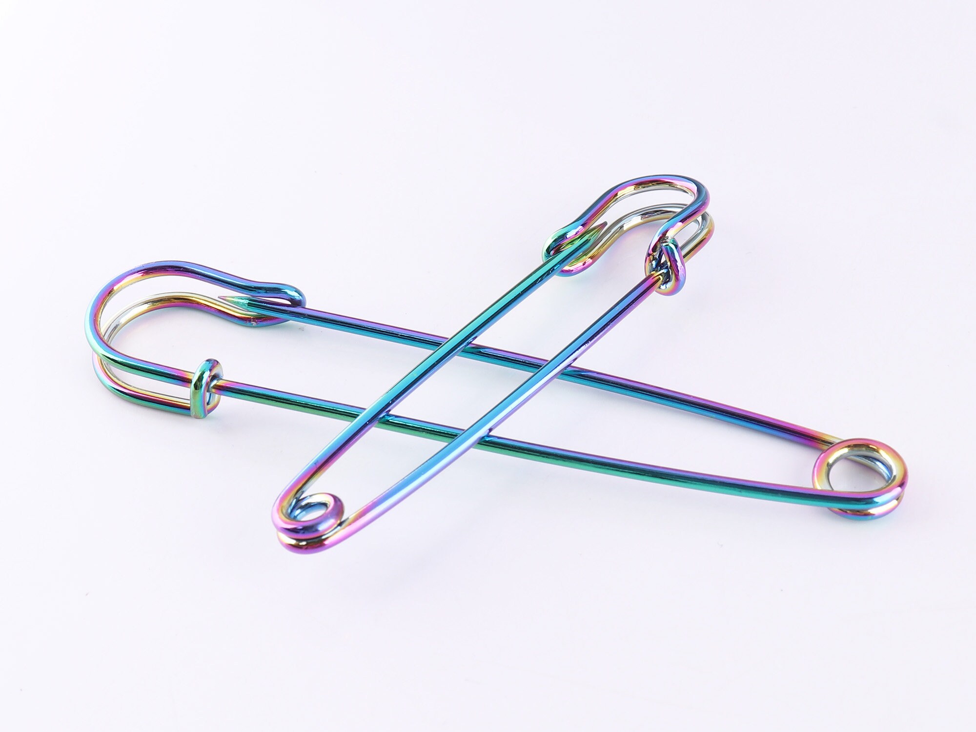 Rainbow Safety Pins Large Sewing Pins for Knitting and Crochet
