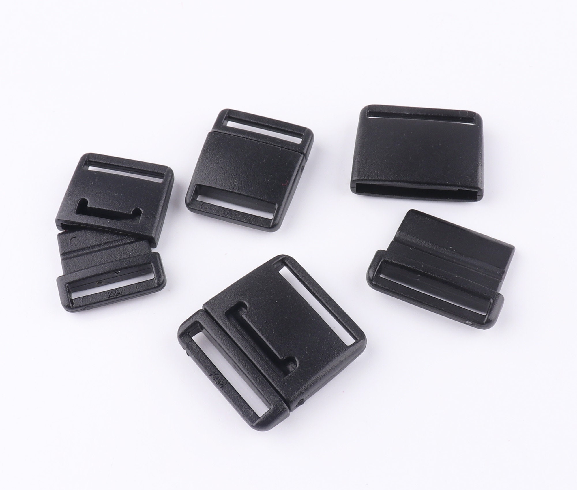 100pcs backpack buckle replacement Plastic Webbing Buckle Plastic