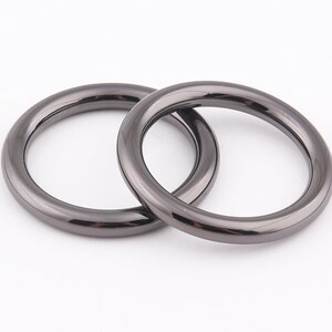 Gunmetal O ring buckle belt o ring Round rings Purse ring Bag Ring strap rings metal O rings for Leather Craft Purse Hardware