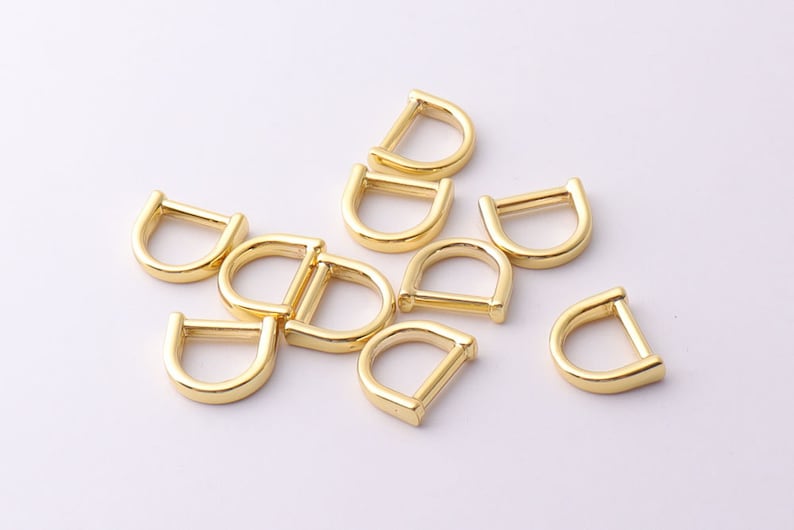 1/47mm Gold D Rings Small D-rings Silver D Ring - Etsy