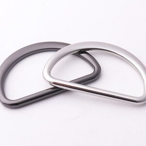 Flat D-rings buckles 1&quot;3/8inch(34mm) 1&quot;1/2inch(38mm) Metal D-ring Findings High Quality Finish D Rings D-rings for Bag Belt Strap Webbing