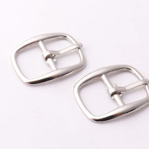 10pcs Strap Buckles 1/2inch(12mm) Center Bar Buckles Belt Buckle Single Prong Strap Adjuster buckle Pin buckle purse buckle metal buckle