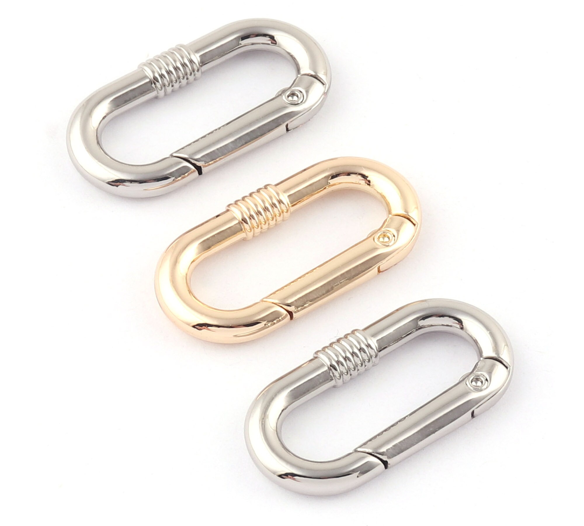 Keychain With Clip Gold Key Chain Supplies Swivel Clasp Snap Clip