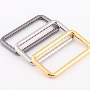 1&quot;3/8&quot;inch(34mm) Rectangular rings strap ring rectangle rings Metal Rectangle ring Buckles for Bag Belt Strap purse rings
