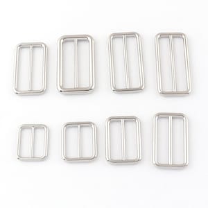 Tri glide Slide adjuster buckle 19mm 20mm 25mm 30mm 32mm 35mm 38mm 40mm,Strap adjuster,purse strap hardware-10pcs