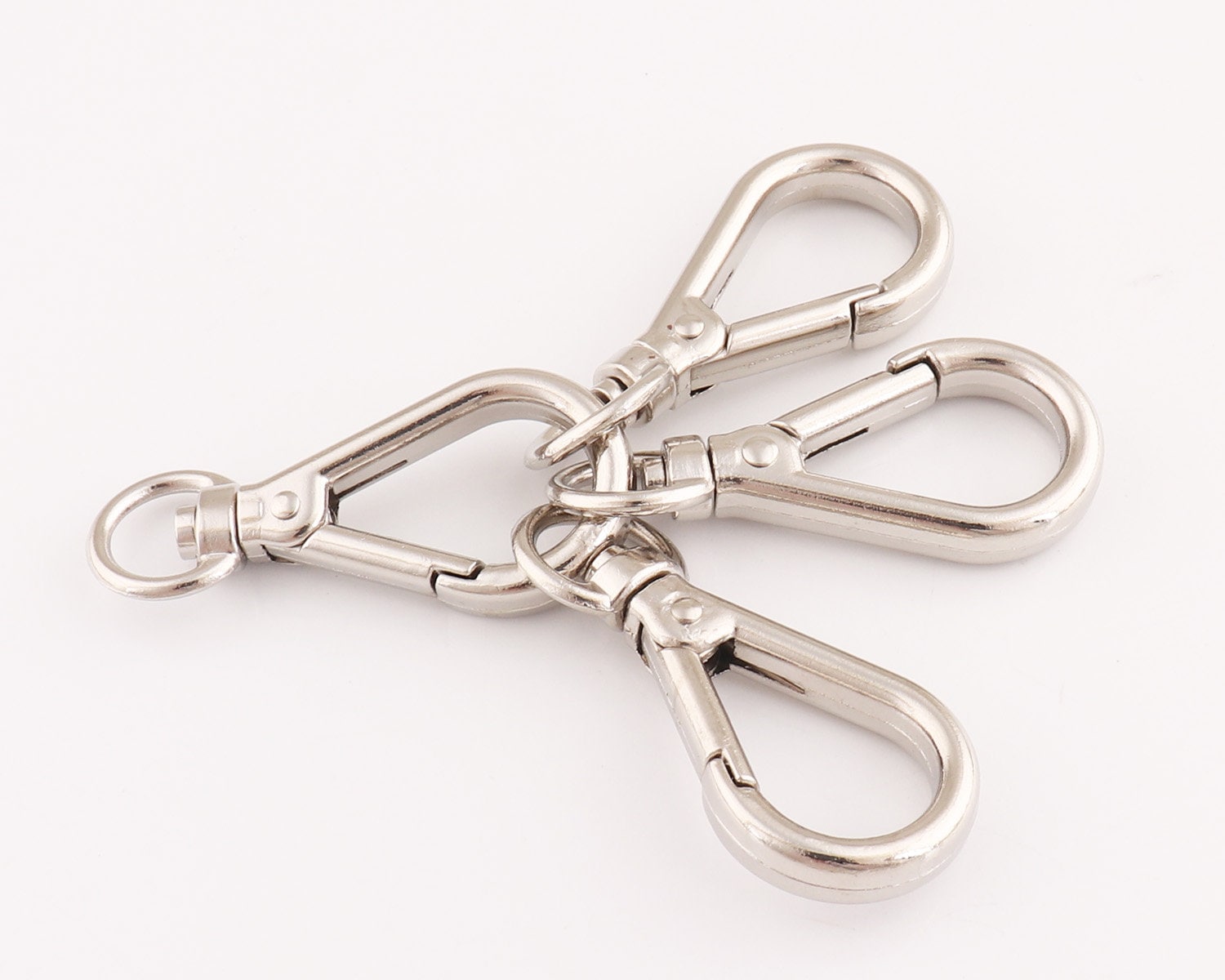 Silver swivel clasps swivel hooks for key chain Albert Swivel Etsy