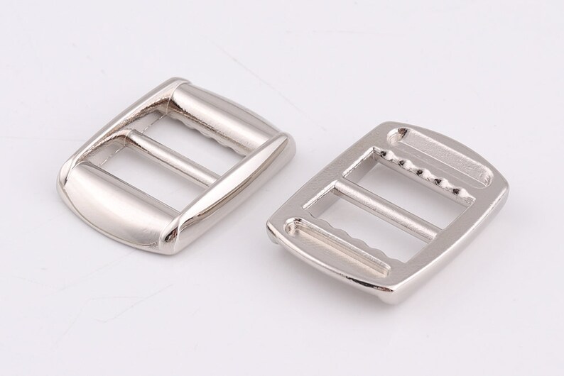 Adjuster Slide Buckle 3/8 5/8 Silver Buckles Bag Etsy