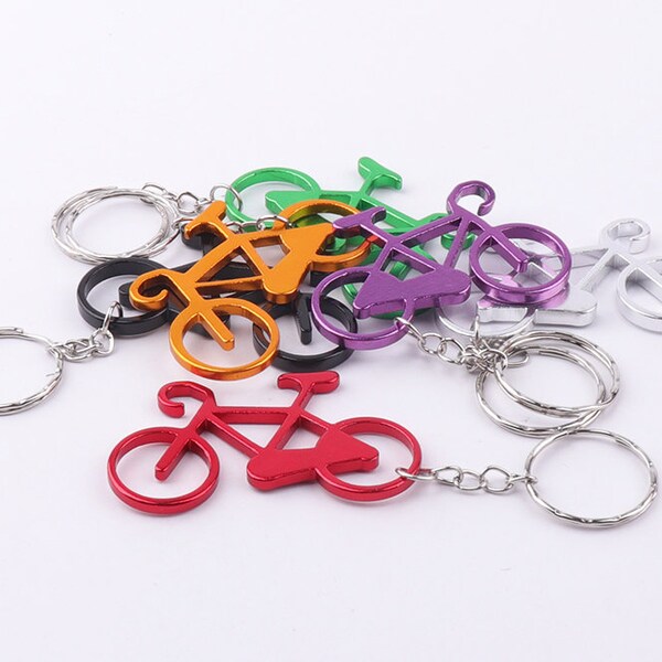 Bicycle Keychain Etsy