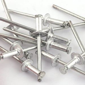 Rivetti Alluminio Testa Cilindrica - Alluminio / Acciaio 3,4 Mm