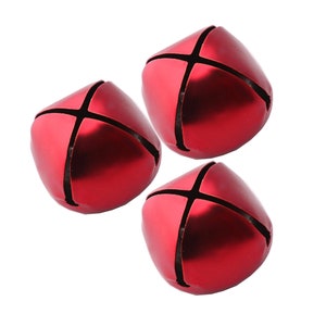 Big Jingle Bells Christmas Bells Sound Bells Ornament Bells Charm Beads Decorate House/Tree 15mm 36mm