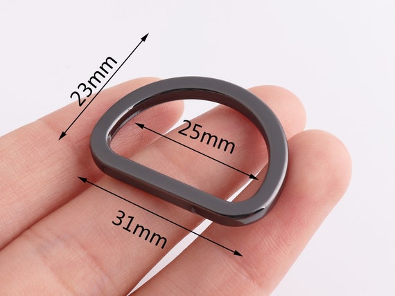 D Ring Purse Rings D Ring Buckle Flat Rings Strap Connector Rings