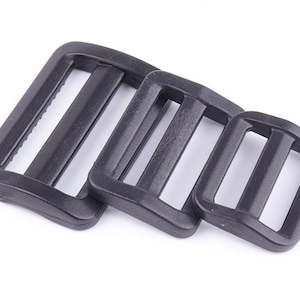 Pet Collar Adjuster 3/4&quot; 7/8&quot; 1 1/4&quot; Slide Adjuster Strap Slide Tri Glide Slide Buckle Adjuster buckle Slide Adjusters for Adjustable Straps