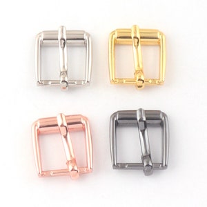 Adjustable Metal Buckle, 1/2&quot;(13mm) Strap Buckles Single Prong Belt Buckle metal buckle pin buckles for shoe purse making-10pcs/lot