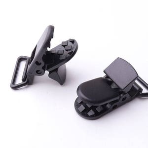 10pcs Clips Suspender Clips Plastic Pacifier Clips Plastic clips Plastic Paci Clip Mitten Clips Plastic Clip for Dummy Chain