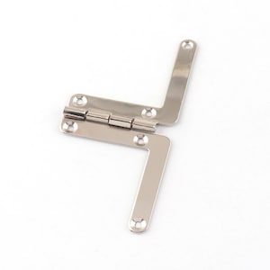 6pcs 41mm Quadrant hinge Box hinge metal box hinges jewelry box hinge support hinge box hardware