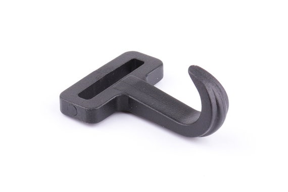 10pcs 3/419mm Strap Snap Hook Plastic Hooks Plastic Clasp Webbing Hook  Laynard Clips for Backpack Bags Strap 