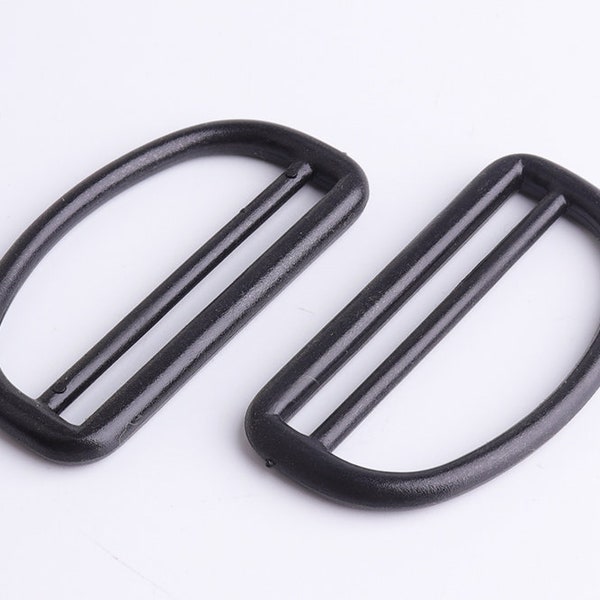 2"(50mm) Slide adjuster plastic slide adjusters strap slide buckle adjuster buckle release buckle adjuster sliders strap adjuster