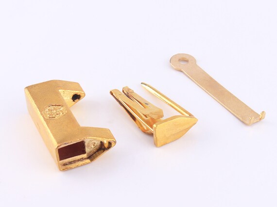 Gold Vintage Chinese Lock With Key,latch Lock Boxes Lock Old